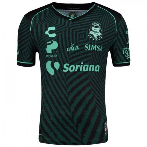 Fotbalový Dres Santos Laguna Venkovní Dresy 2024-25 Fotbalový Dres Santos Laguna Venkovní Dresy 2024-25